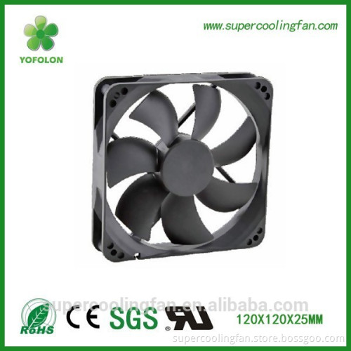 120x120x25mm 5V 12V LED Cooling Fan, 12V Lamp led light cooling fan
